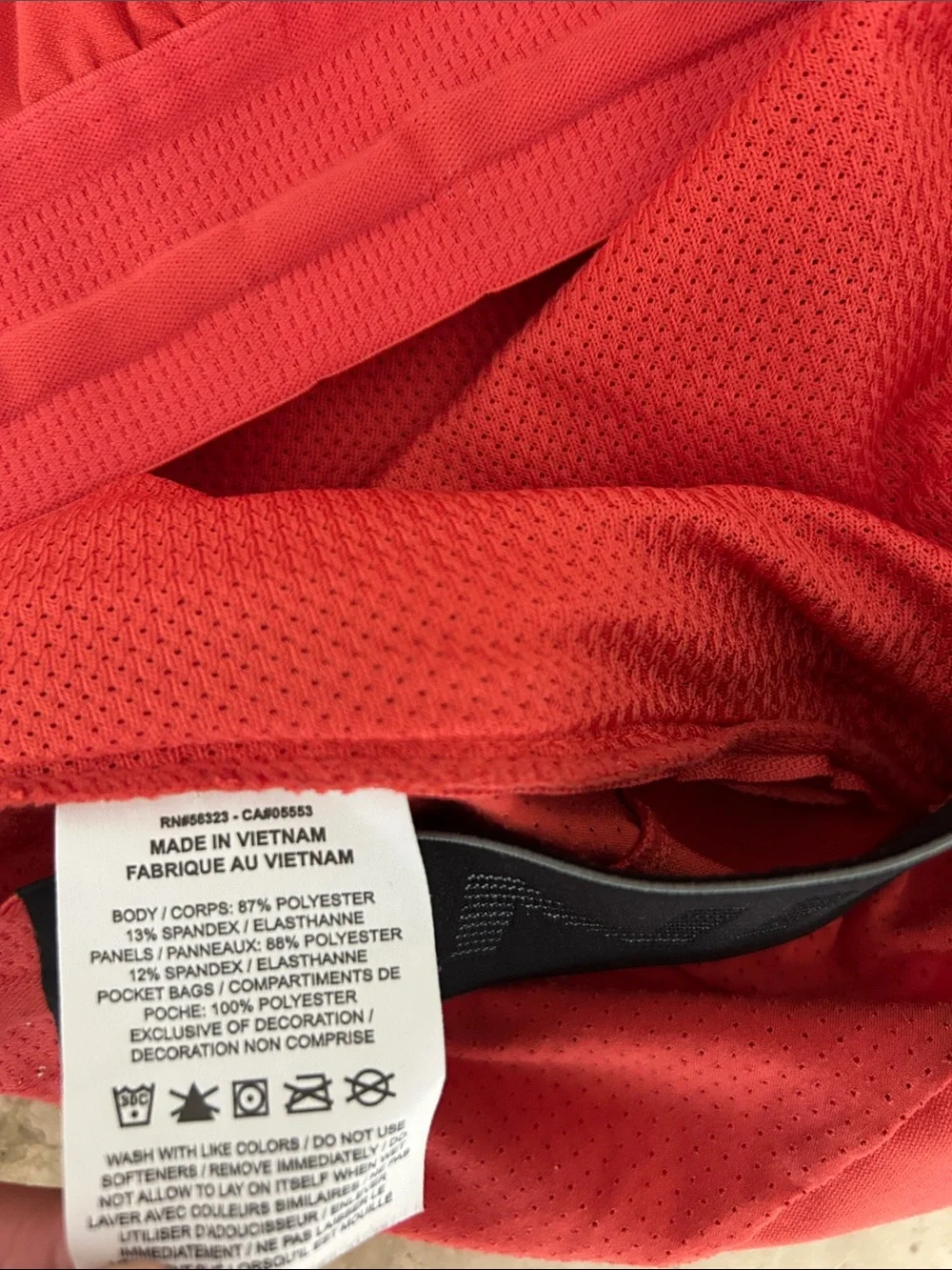 Nike Pro Men’s Red‎ Athletic Training Shorts - Size Medium